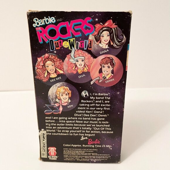 Barbie And The Rockers Out Of This World VHS - Picture 3 of 15